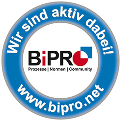 GVO Versicherung -  Siegel BiPro