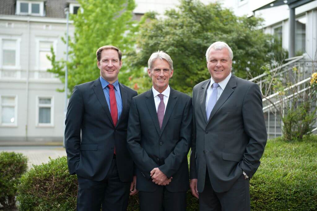 GVO Versicherung -  v. l. Vorstand der GVO Versicherung Andreas Szwalkiewicz, Martin Zimmer, Gernold Lengert